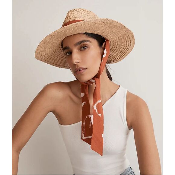 Madewell Straw Hat Size S-M
